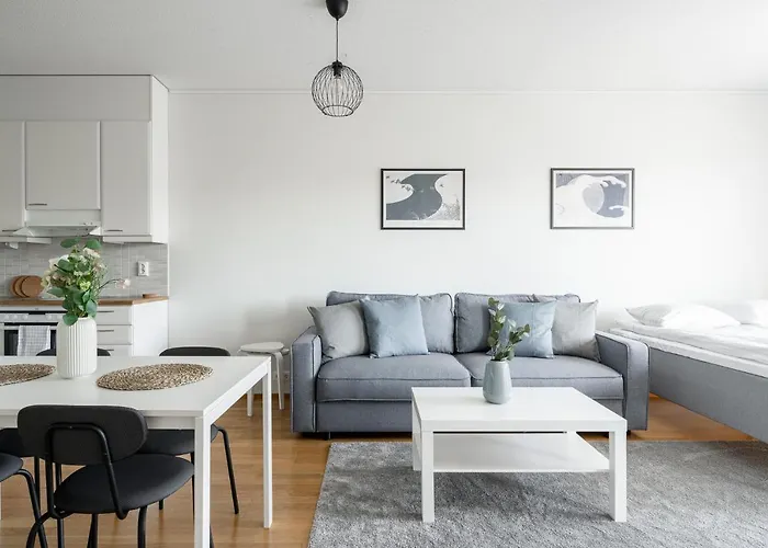 Top Floor 1Br Apartment In Tampella With Free Parking, Sauna & Balcony - Hosted By 2Ndhomes